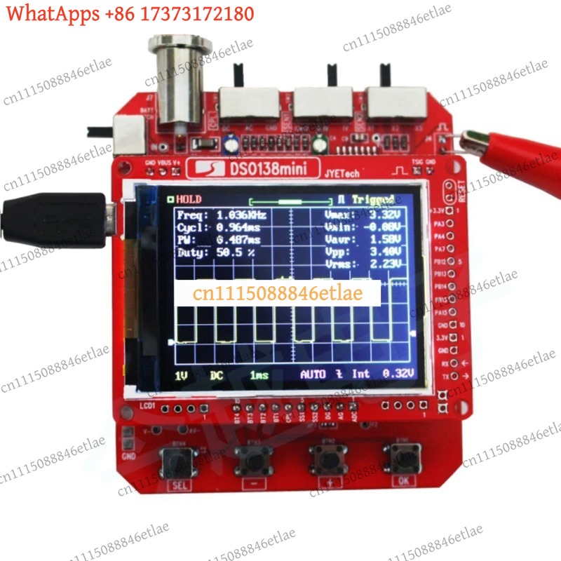 Oscilloscope Dso Mini - Комплект мини-цифрового осциллографа K3 DSO138, модуль