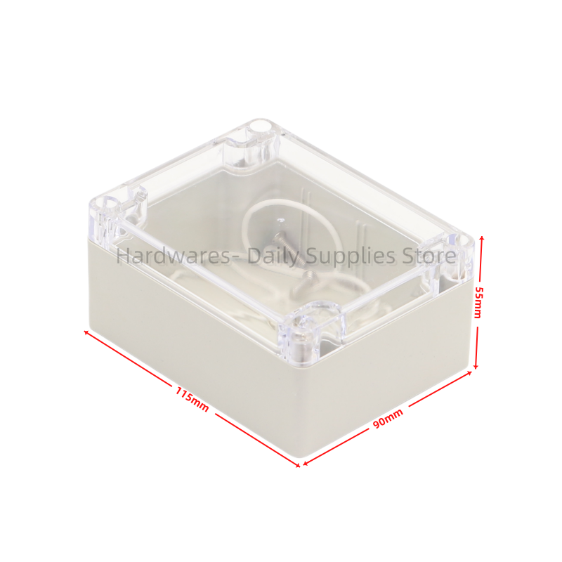 Diy Electronics Box - 1 шт., водонепроницаемый пластиковый корпус, 115x90x5