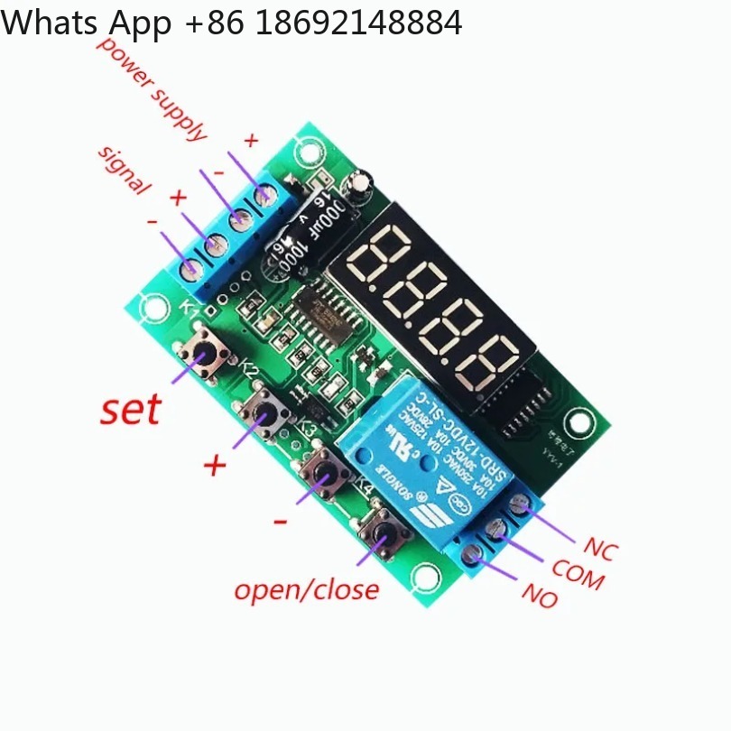 Relay Module 5V - Модуль реле-выключателя с обнаружением аудиосигнала/звукового сигнала/наличия