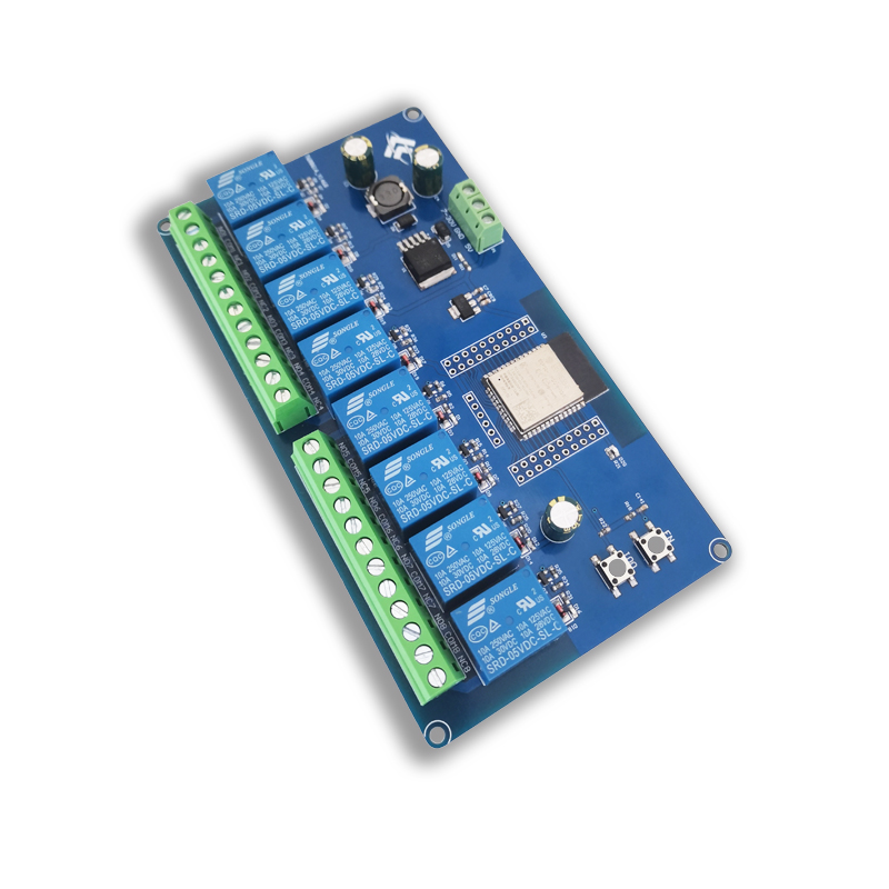ESP8266 / ESP32 WIFI 8-канальн – обзор и цена Relay Module 5V