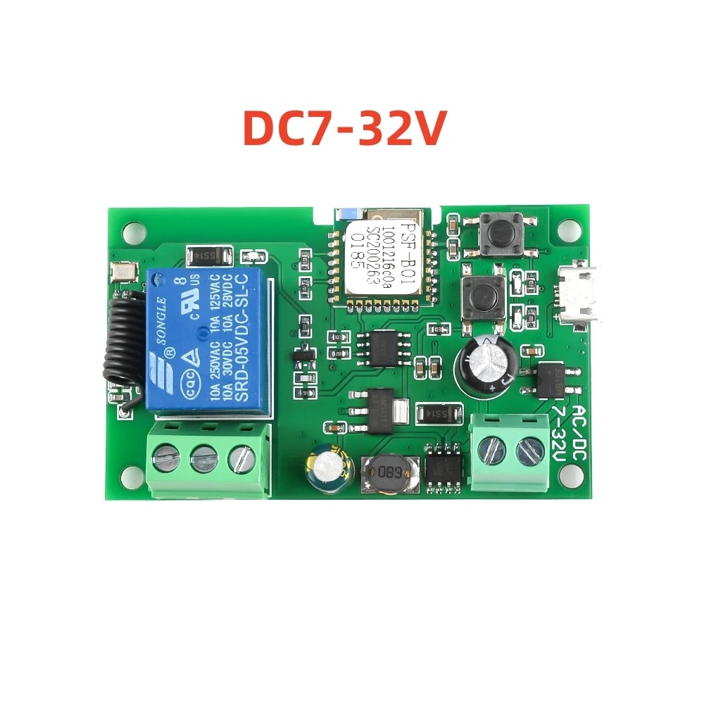 Ewelink AC/DC 5 В 7 В-32 В 1-к – обзор и цена Relay Module 5V