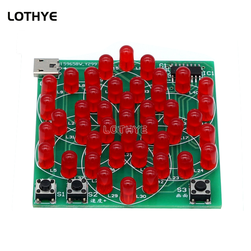 43 светодиодный, многостильный – обзор и цена Diy Electronics Soldering Kit