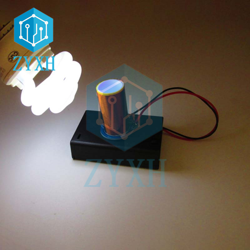 Мини-Катушка Тесла, электронны – обзор и цена Diy Electronics Box