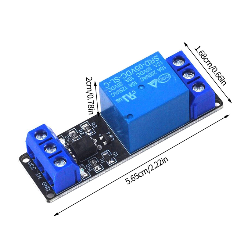 1-канальный электромагнитный р – обзор и цена Relay Module 5V
